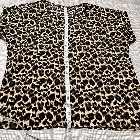SHEIN Womens Cheetah Print Top   Size M   EUC - Picture 6 of 7